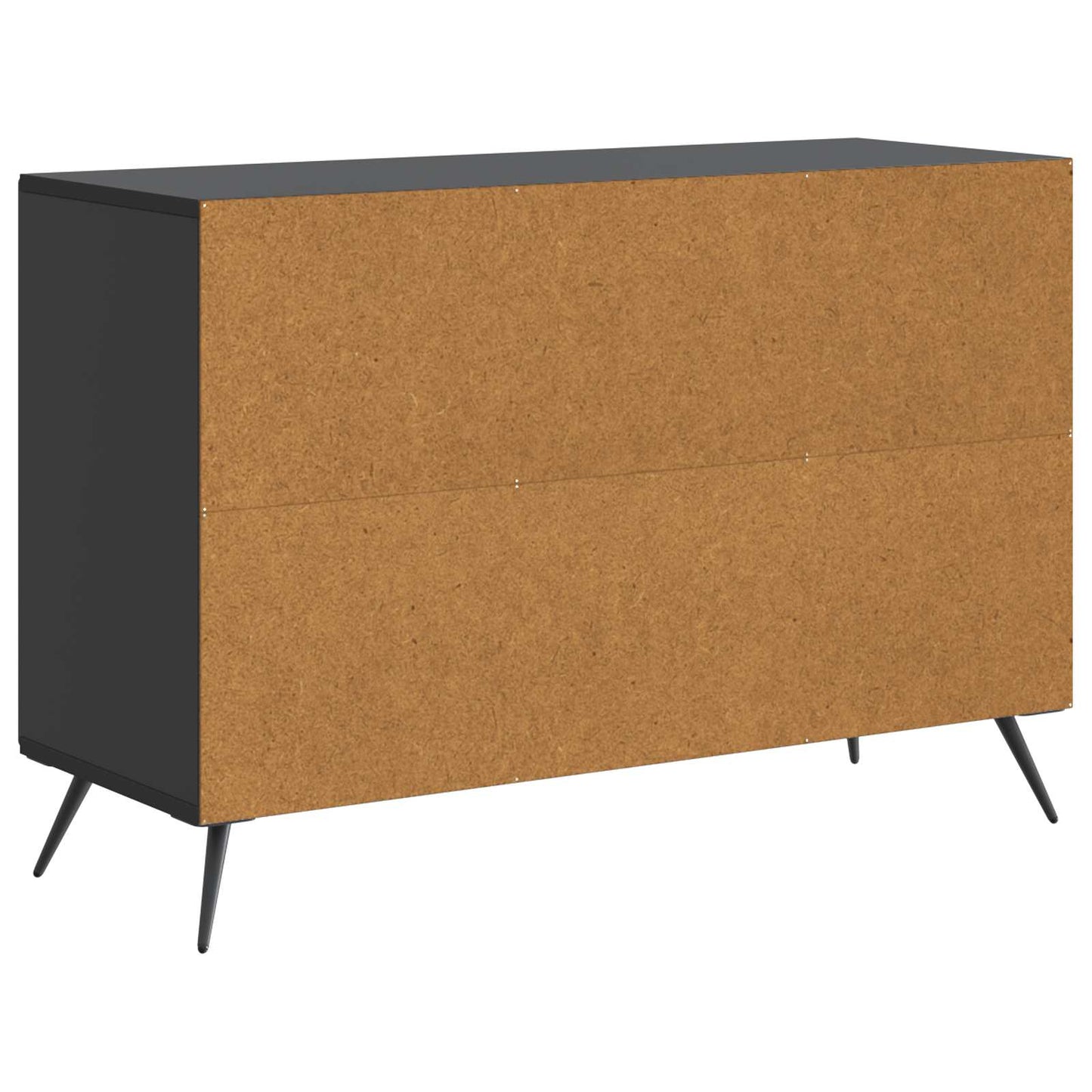 Sideboard with Drawer Black 89 x 34.5 x 60 cm Engineered Wood