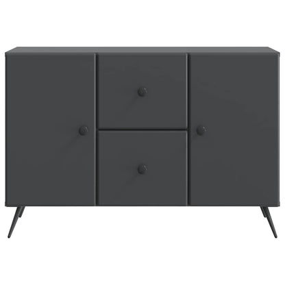 Sideboard with Drawer Black 89 x 34.5 x 60 cm Engineered Wood