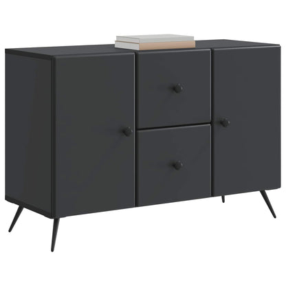 Sideboard with Drawer Black 89 x 34.5 x 60 cm Engineered Wood