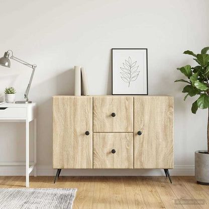 Sideboard Sonoma Oak 89 x 34.5 x 60 cm Engineered Wood