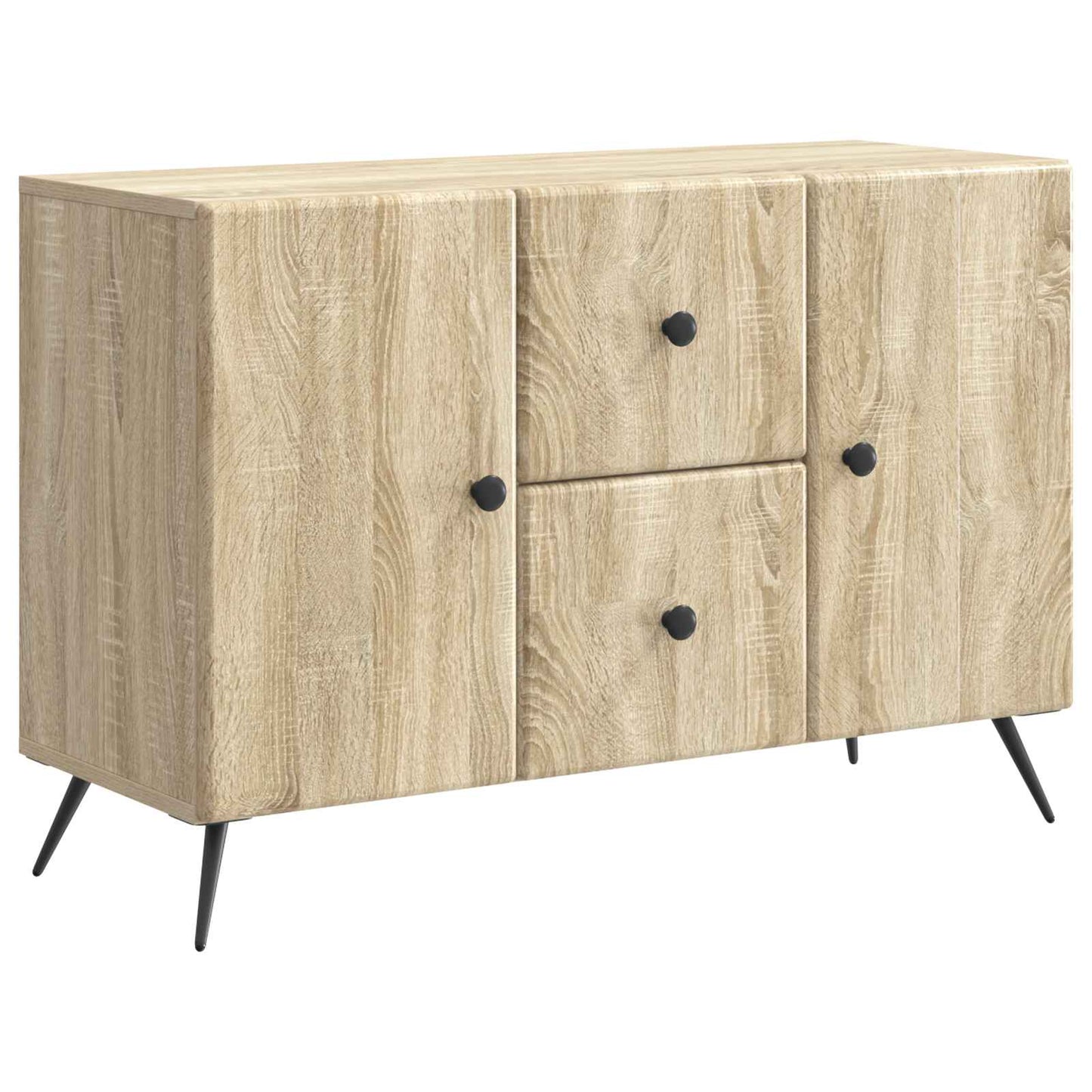 Sideboard Sonoma Oak 89 x 34.5 x 60 cm Engineered Wood