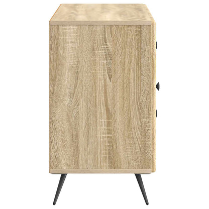 Sideboard Sonoma Oak 89 x 34.5 x 60 cm Engineered Wood