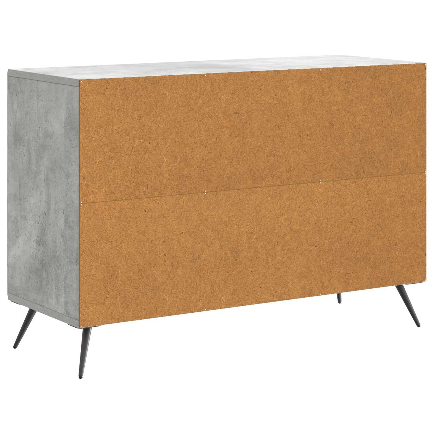 Sideboard Concrete Grey 89 x 34.5 x 60 cm Engineered Wood
