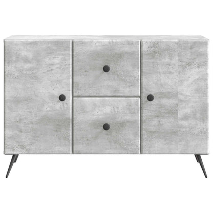Sideboard Concrete Grey 89 x 34.5 x 60 cm Engineered Wood
