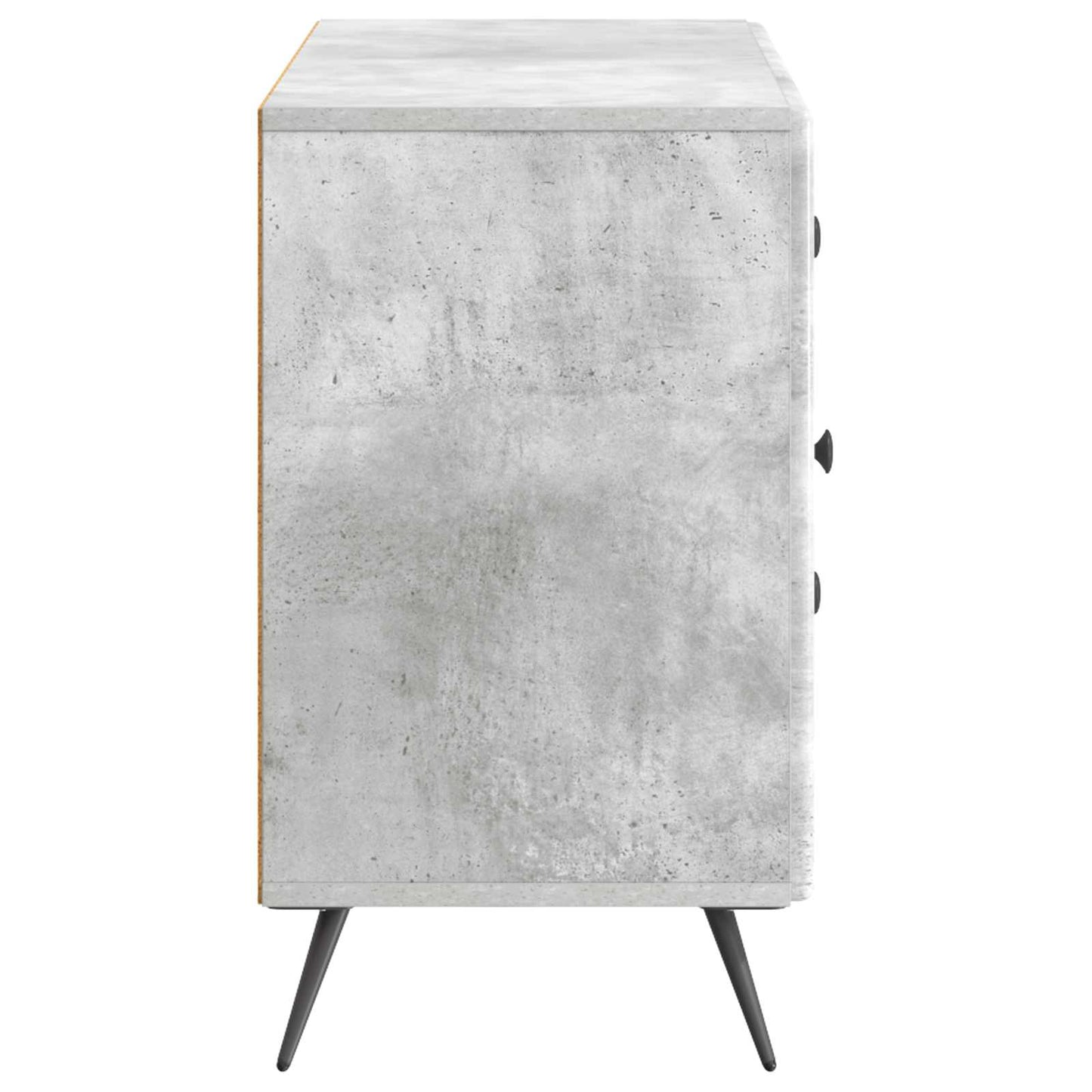 Sideboard Concrete Grey 89 x 34.5 x 60 cm Engineered Wood