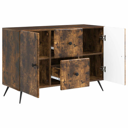 Sideboard Smoked Oak 89 x 34.5 x 60 cm Engineered Wood