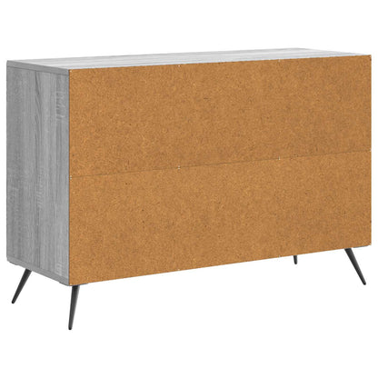 Sideboard Grey Sonoma 89 x 34.5 x 60 cm Engineered Wood