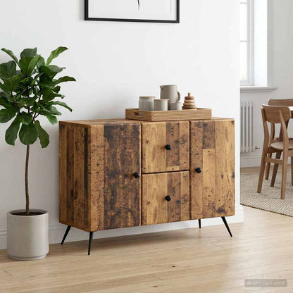 Sideboard Old Wood 89 x 34.5 x 60 cm Engineered Wood