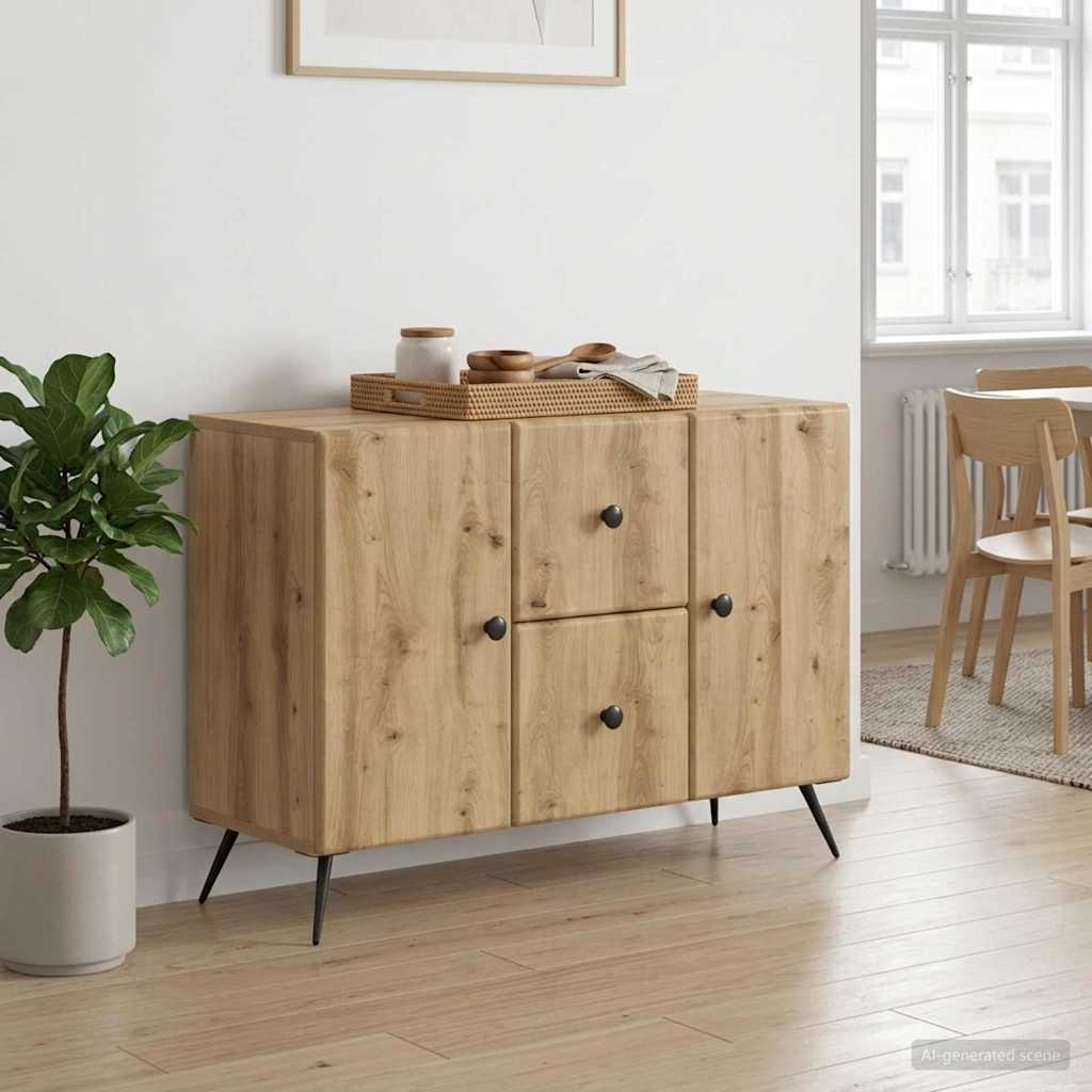 Sideboard Artisan Oak 89 x 34.5 x 60 cm Engineered Wood