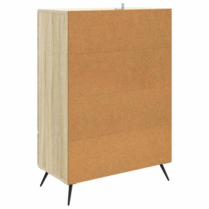 Sideboard Sonoma Oak 66 x 34.5 x 95 cm Engineered Wood