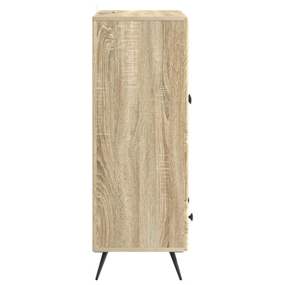 Sideboard Sonoma Oak 66 x 34.5 x 95 cm Engineered Wood