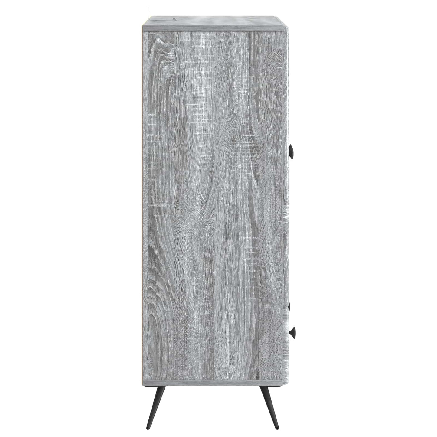 Sideboard Grey Sonoma 66 x 34.5 x 95 cm Engineered Wood