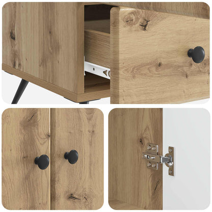 Sideboard Artisan Oak 66 x 34.5 x 95 cm Engineered Wood