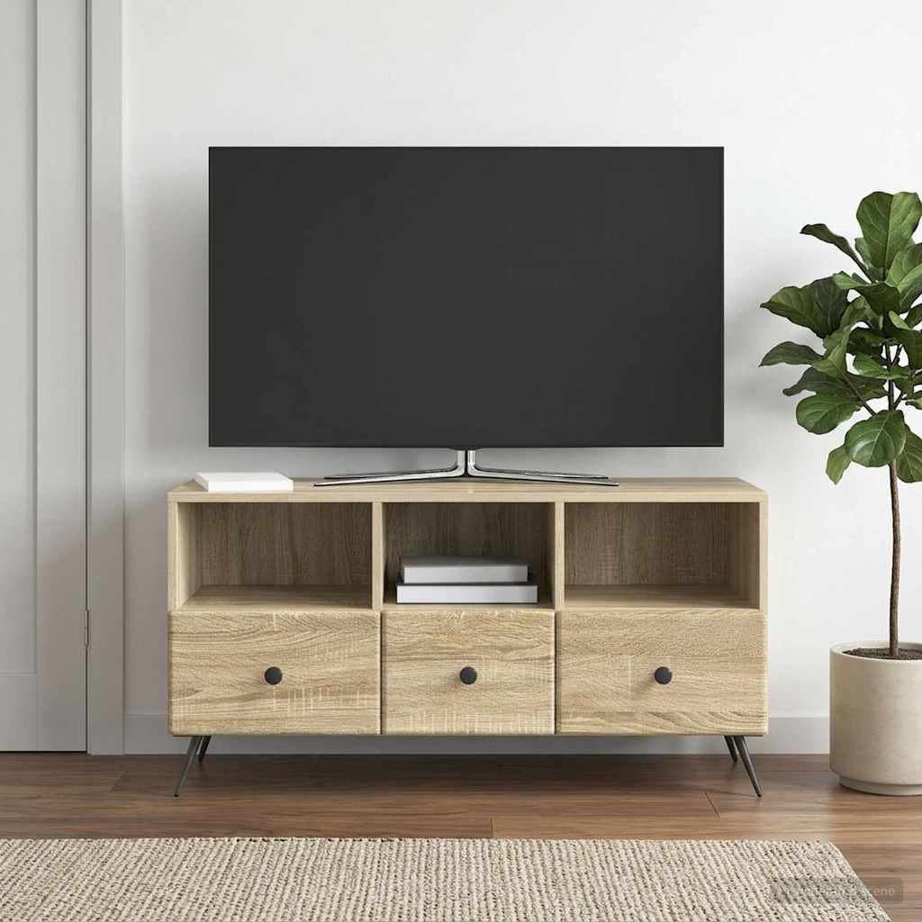 TV Cabinet Sonoma Oak 102 x 34.5 x 50 cm Engineered Wood