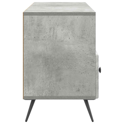 TV Cabinet Concrete Grey 102 x 34.5 x 50 cm Engineered Wood
