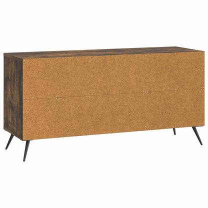 TV Cabinet Smoked Oak 102 x 34.5 x 50 cm Engineered Wood