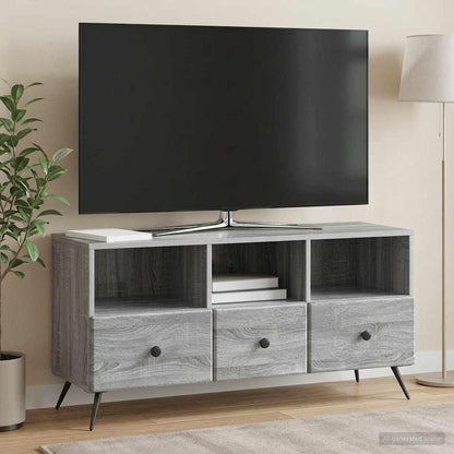 TV Cabinet Grey Sonoma 102 x 34.5 x 50 cm Engineered Wood
