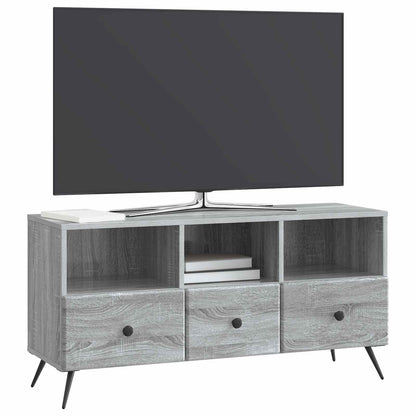 TV Cabinet Grey Sonoma 102 x 34.5 x 50 cm Engineered Wood