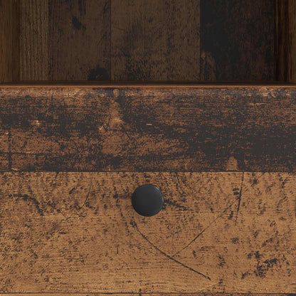 TV Cabinet Old Wood 102 x 34.5 x 50 cm Engineered Wood