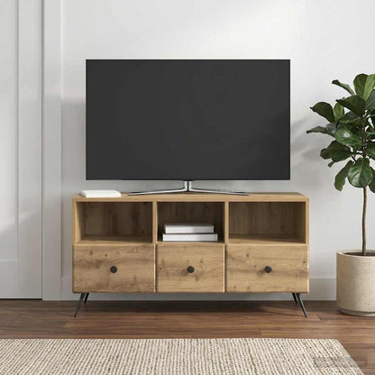 TV Cabinet Artisan Oak 102 x 34.5 x 50 cm Engineered Wood