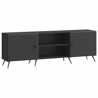 TV Cabinet Black 150 x 31 x 50 cm Engineered Wood