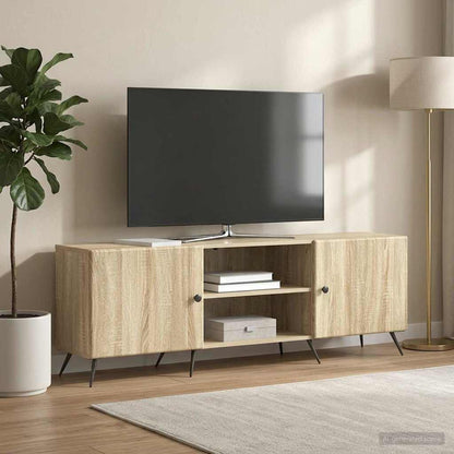 TV Cabinet Sonoma Oak 150 x 31 x 50 cm Engineered Wood