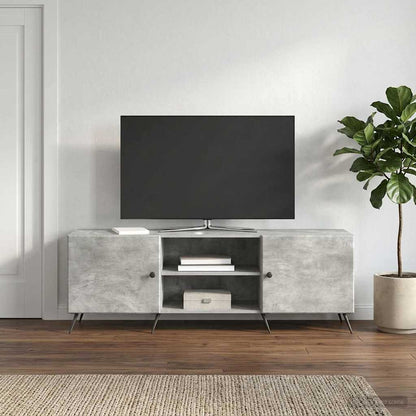 TV Cabinet Concrete Grey 150 x 31 x 50 cm Engineered Wood
