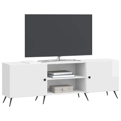 TV Cabinet High Gloss White 150 x 31 x 50 cm Engineered Wood