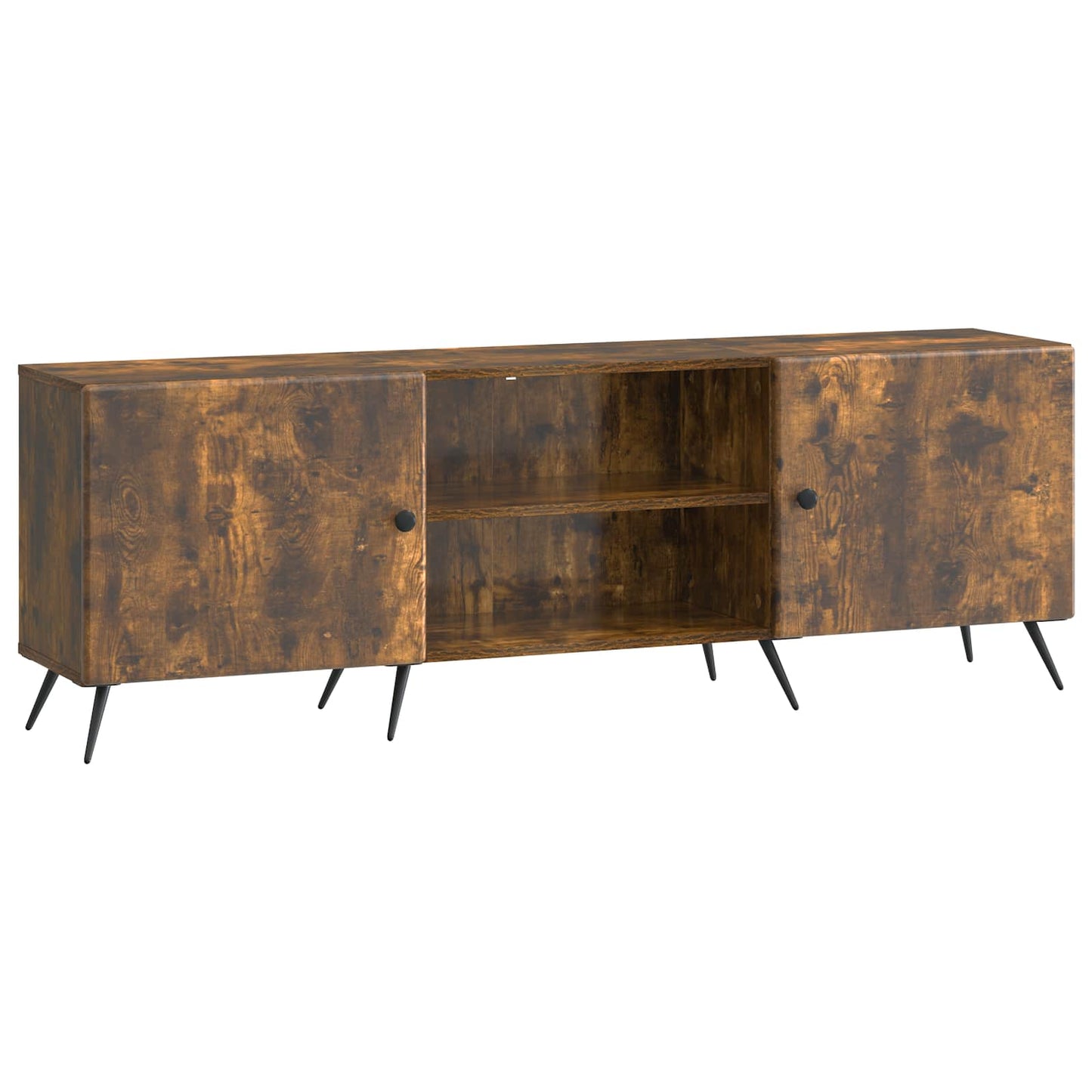TV Cabinet 150 x 31 x 50 cm Smoked Oak Engineered Wood