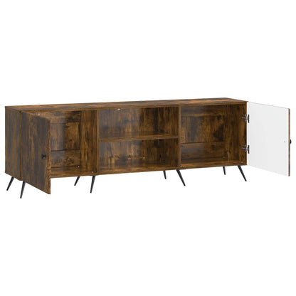 TV Cabinet 150 x 31 x 50 cm Smoked Oak Engineered Wood