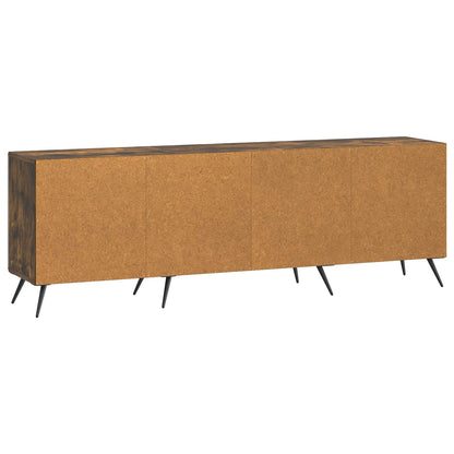 TV Cabinet 150 x 31 x 50 cm Smoked Oak Engineered Wood