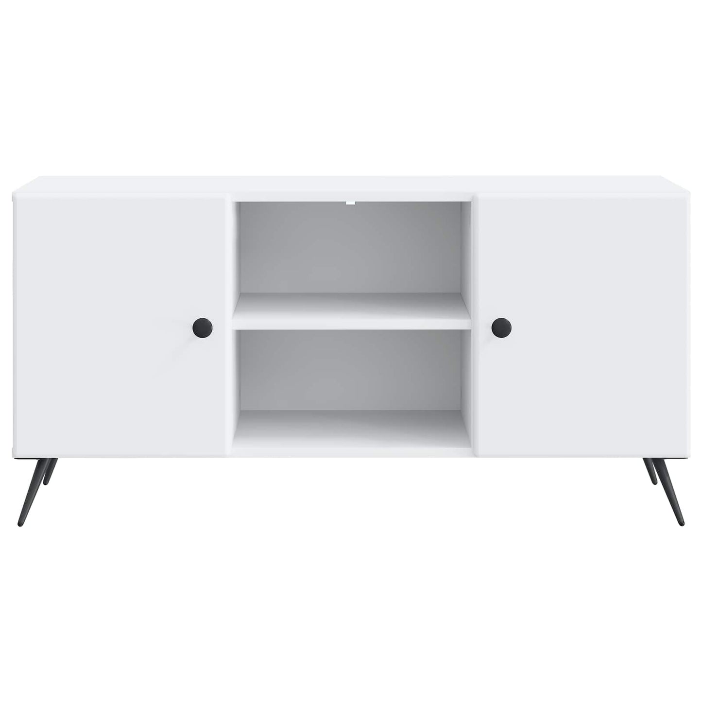 TV Cabinet White 102 x 34.5 x 50 cm Engineered Wood