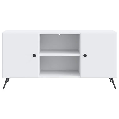 TV Cabinet White 102 x 34.5 x 50 cm Engineered Wood