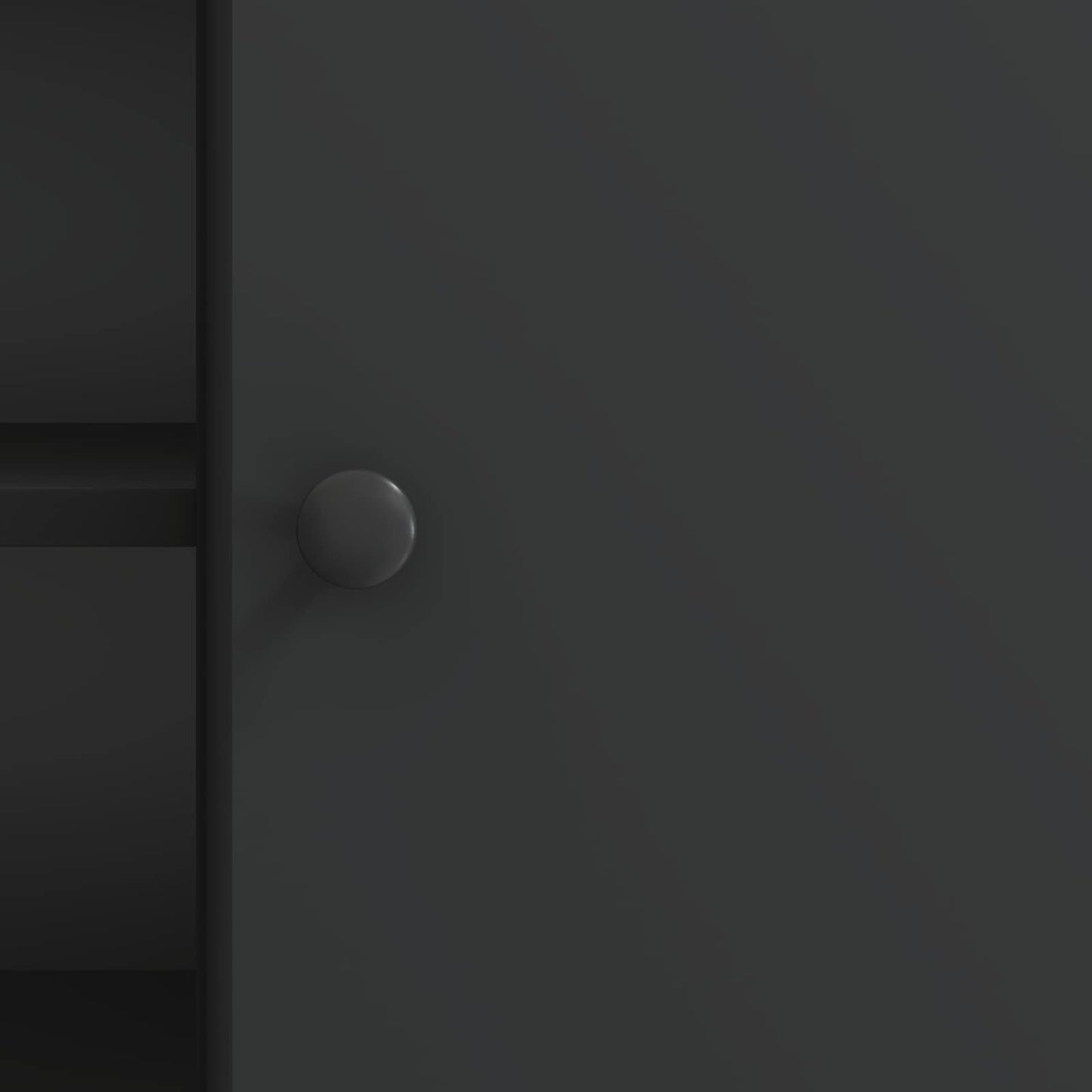 TV Cabinet Black 102 x 34.5 x 50 cm Engineered Wood