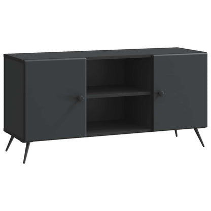 TV Cabinet Black 102 x 34.5 x 50 cm Engineered Wood