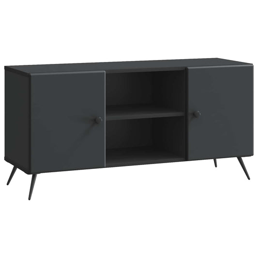TV Cabinet Black 102 x 34.5 x 50 cm Engineered Wood