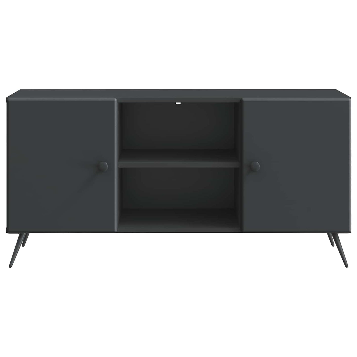 TV Cabinet Black 102 x 34.5 x 50 cm Engineered Wood