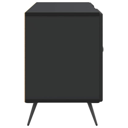 TV Cabinet Black 102 x 34.5 x 50 cm Engineered Wood
