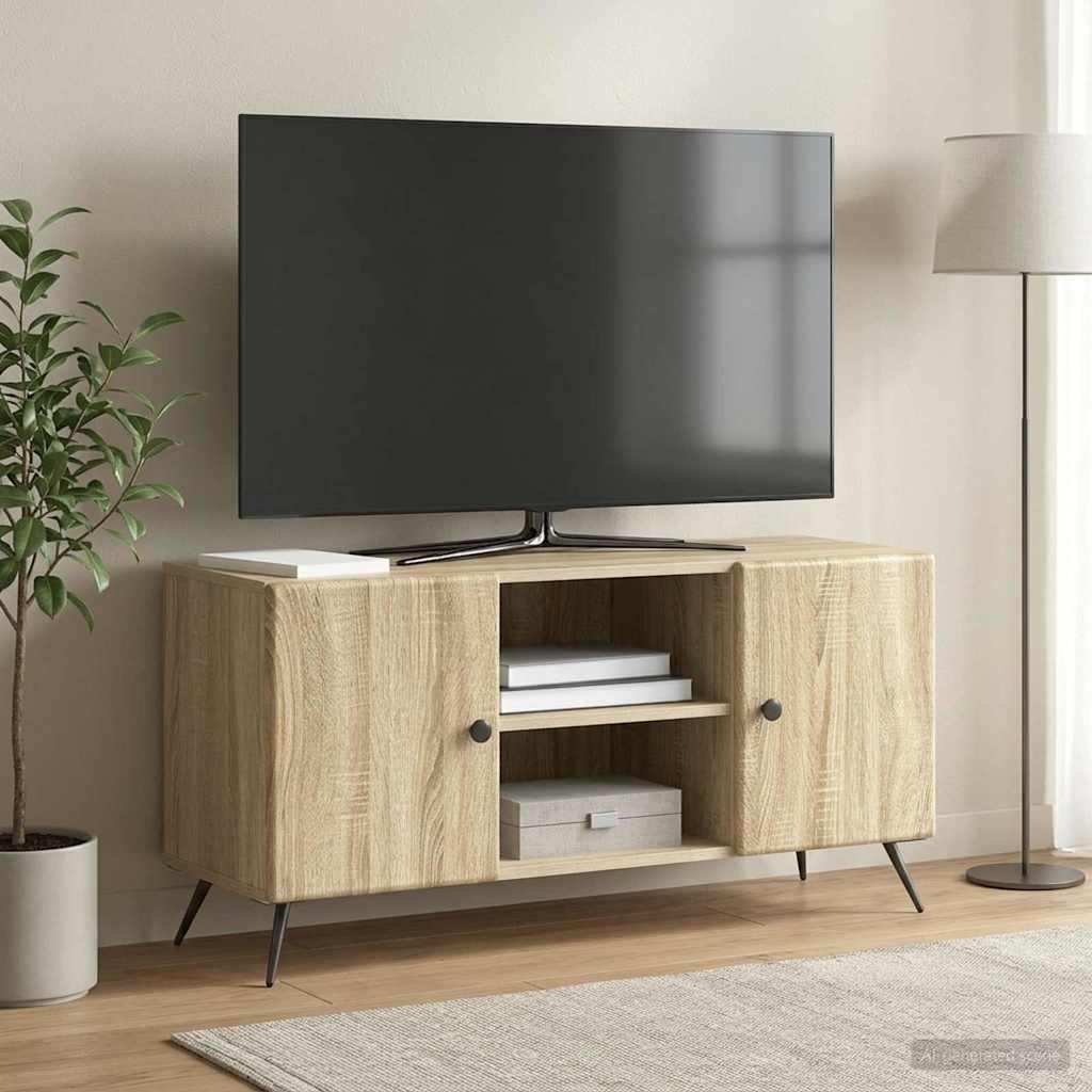 TV Cabinet Sonoma Oak 102 x 34.5 x 50 cm Engineered Wood