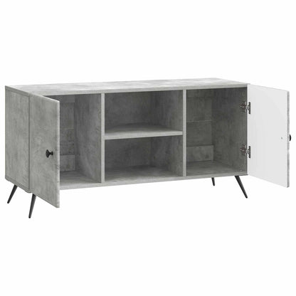 TV Cabinet Concrete Grey 102 x 34.5 x 50 cm Engineered Wood