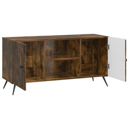 TV Cabinet Smoked Oak 102 x 34.5 x 50 cm Engineered Wood