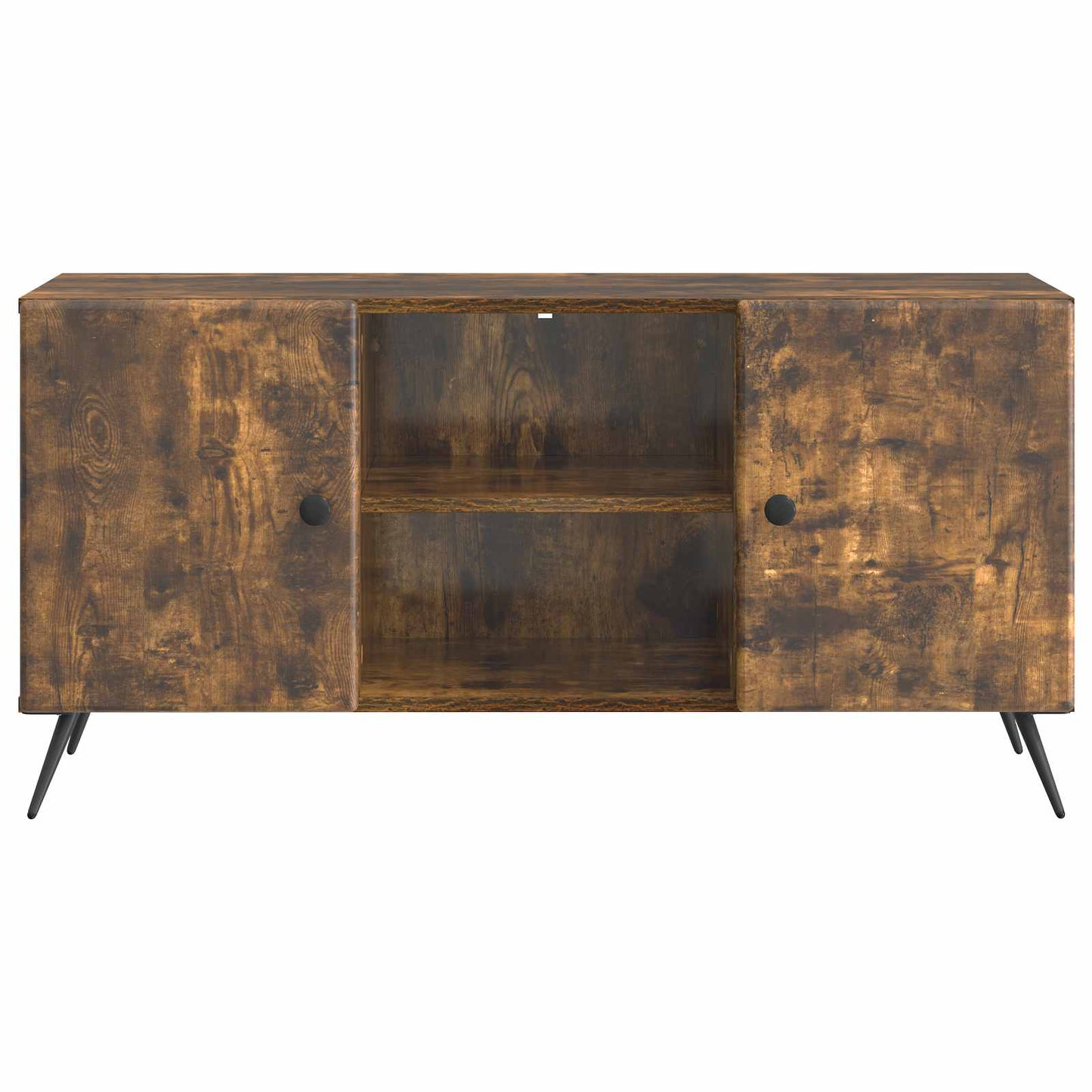 TV Cabinet Smoked Oak 102 x 34.5 x 50 cm Engineered Wood