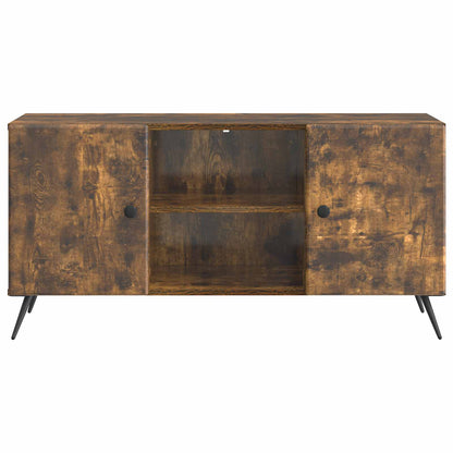 TV Cabinet Smoked Oak 102 x 34.5 x 50 cm Engineered Wood