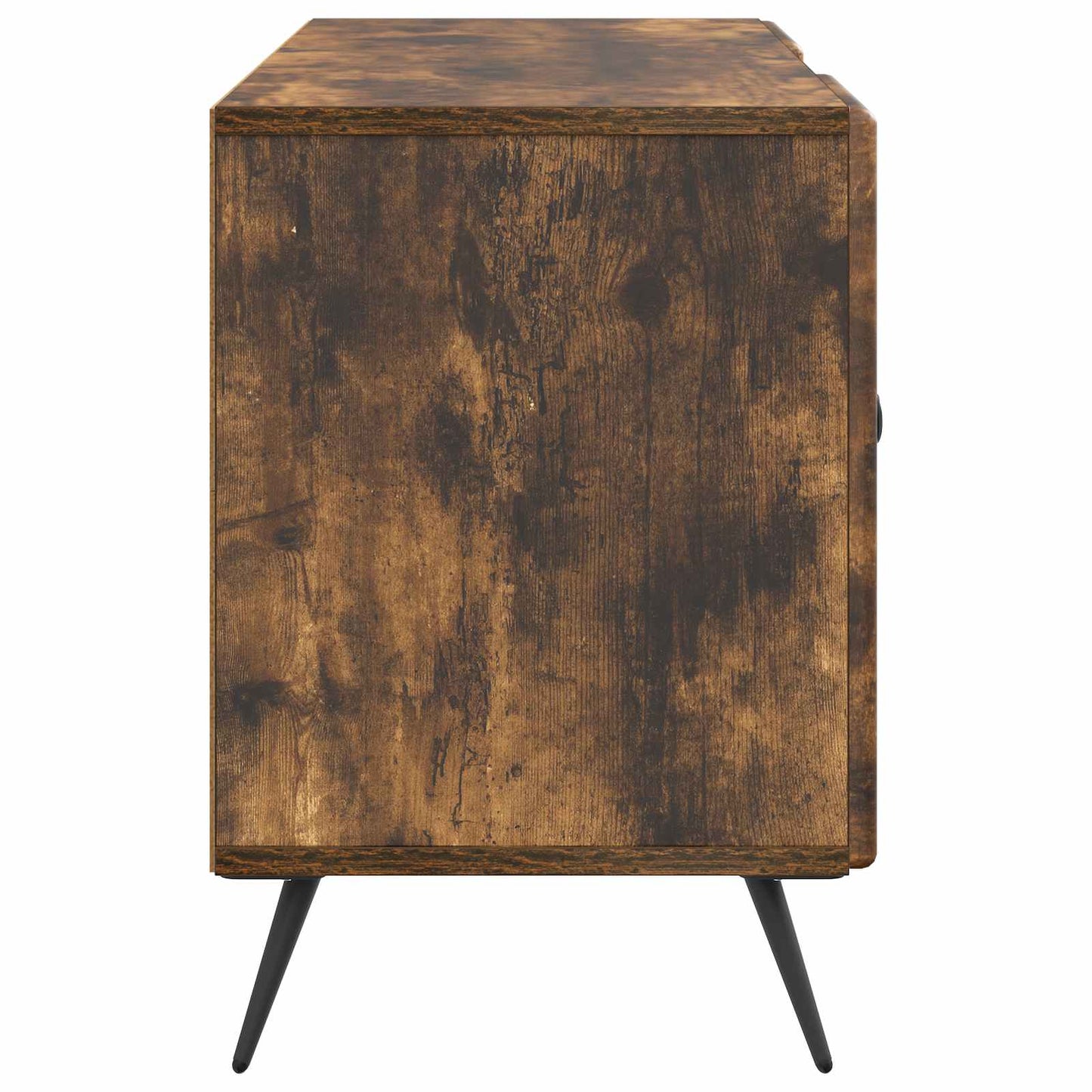 TV Cabinet Smoked Oak 102 x 34.5 x 50 cm Engineered Wood