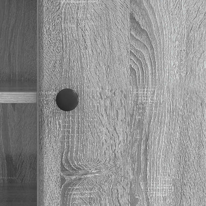 TV Cabinet Grey Sonoma 102 x 34.5 x 50 cm Engineered Wood
