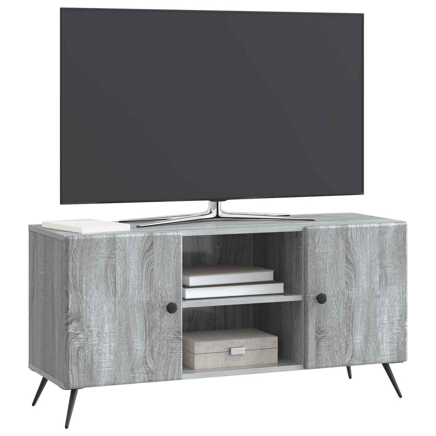 TV Cabinet Grey Sonoma 102 x 34.5 x 50 cm Engineered Wood