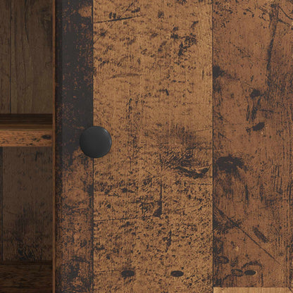 TV Cabinet Old Wood 102 x 34.5 x 50 cm Engineered Wood
