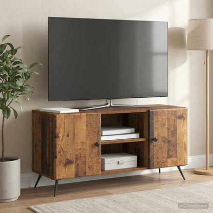 TV Cabinet Old Wood 102 x 34.5 x 50 cm Engineered Wood