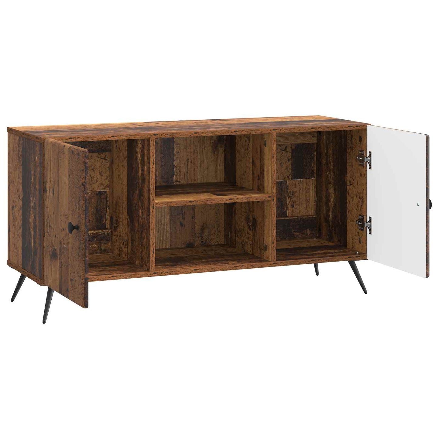 TV Cabinet Old Wood 102 x 34.5 x 50 cm Engineered Wood