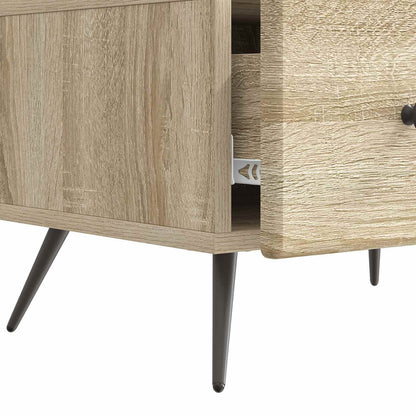 TV Cabinet Sonoma Oak 147 x 34.5 x 30 cm Engineered Wood